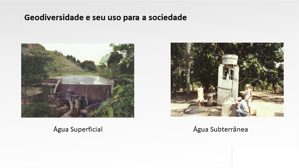 Geodiversidade - recursos minerais e paisagens naturais